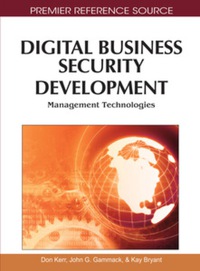 Cover image: Digital Business Security Development 9781605668062