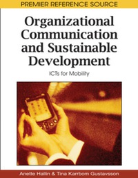 Cover image: Organizational Communication and Sustainable Development 9781605668222