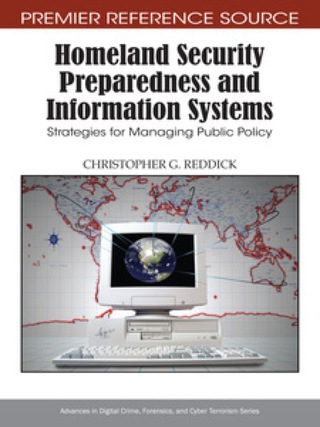 Cover image: Homeland Security Preparedness and Information Systems 9781605668345