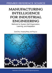 Imagen de portada: Manufacturing Intelligence for Industrial Engineering 9781605668642