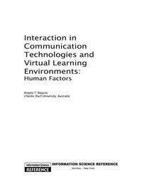 Imagen de portada: Interaction in Communication Technologies and Virtual Learning Environments 9781605668741