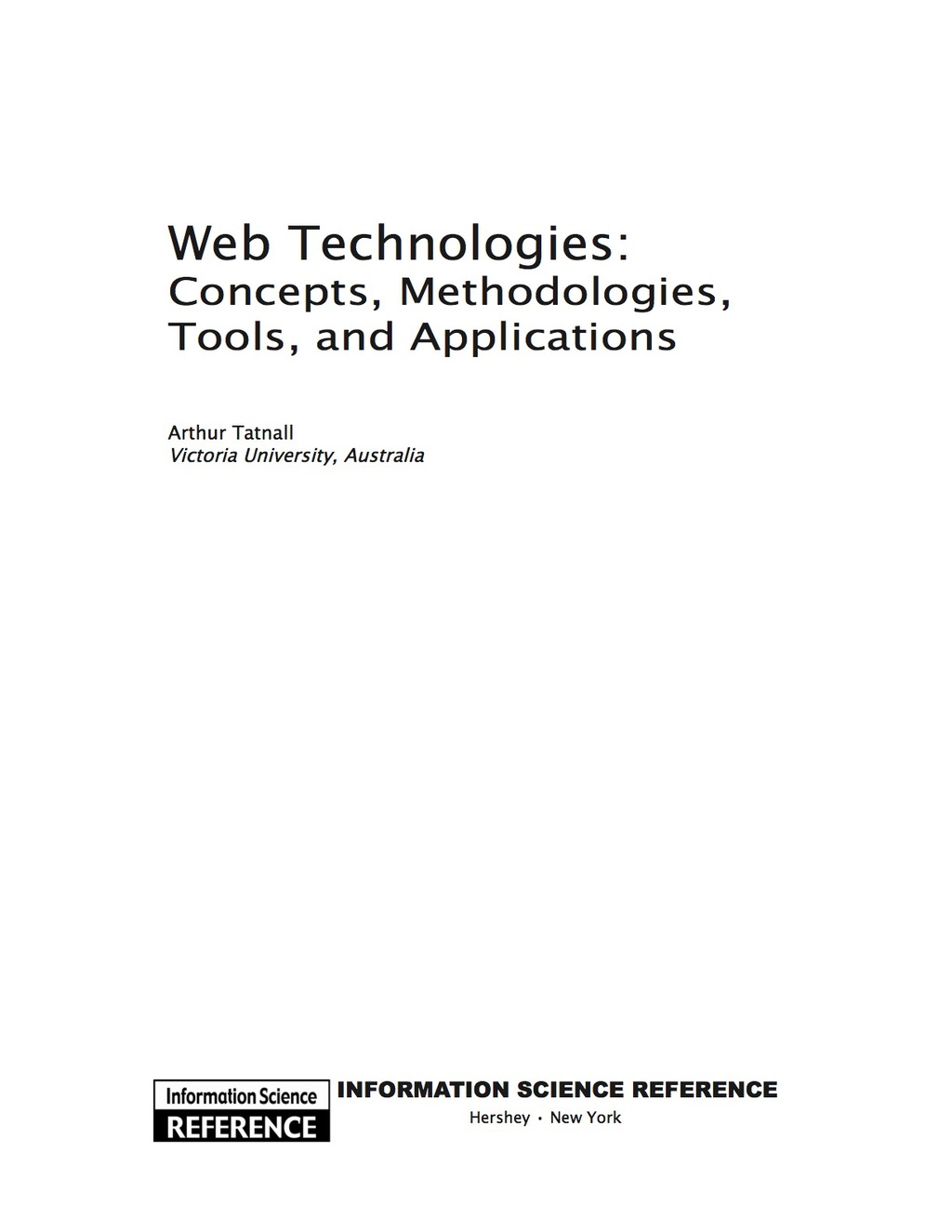 Web Technologies (eBook)