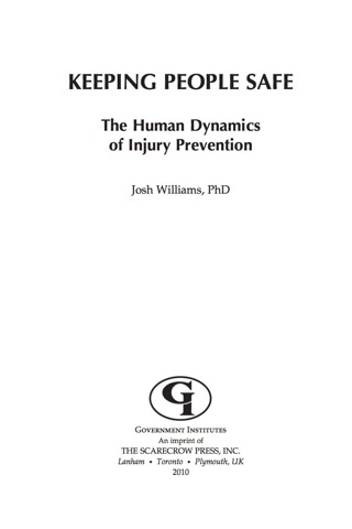 Cover image: Keeping People Safe 9781605906768