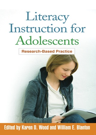 Cover image: Literacy Instruction for Adolescents 9781606231180