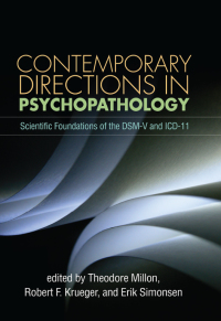 Cover image: Contemporary Directions in Psychopathology 9781606235324