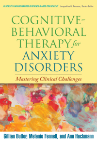 Imagen de portada: Cognitive-Behavioral Therapy for Anxiety Disorders 9781606238691
