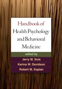 Cover image: Handbook of Health Psychology and Behavioral Medicine 9781606238950