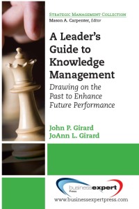 Imagen de portada: A Leader's Guide to Knowledge Management 9781606490181