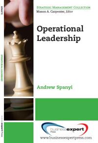 Imagen de portada: Operational Leadership 9781606491126