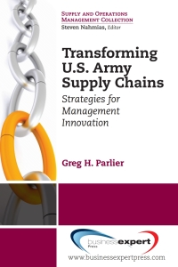 Cover image: Transforming US Army Supply Chains 9781606492352