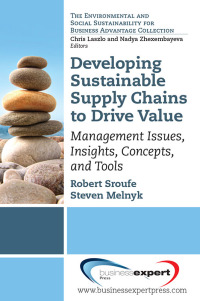 Cover image: Developing Sustainable Supply Chains to Drive Value 9781606493717