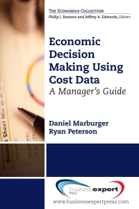 Imagen de portada: Economic Decision Making Using Cost Data 9781606495124