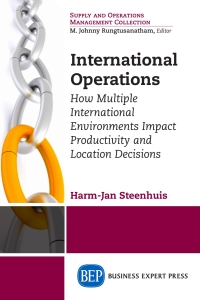 Cover image: International Operations 9781606495780