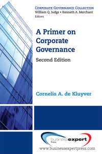 Cover image: A Primer on Corporate Governance 2nd edition 9781606496909