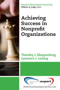 Imagen de portada: Achieving Success in Nonprofit Organizations 9781606497289