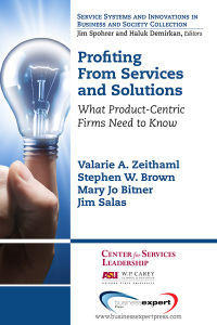 Imagen de portada: Profiting From Services and Solutions 9781606497487