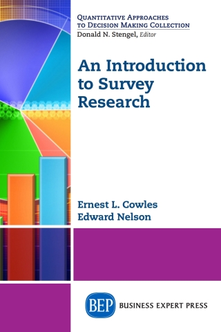 Cover image: An Introduction to Survey Research 9781606498187