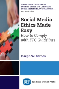 Cover image: Social Media Ethics Made Easy 9781606498521