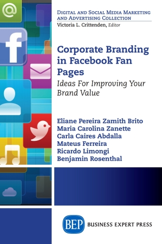 Cover image: Corporate Branding in Facebook Fan Pages 9781606499429