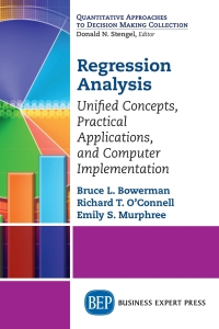Cover image: Regression Analysis 9781606499580