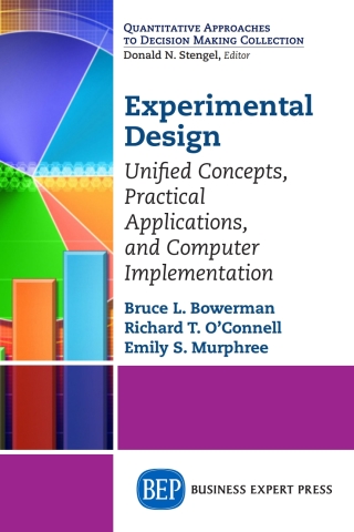 Cover image: Experimental Design 9781606499580