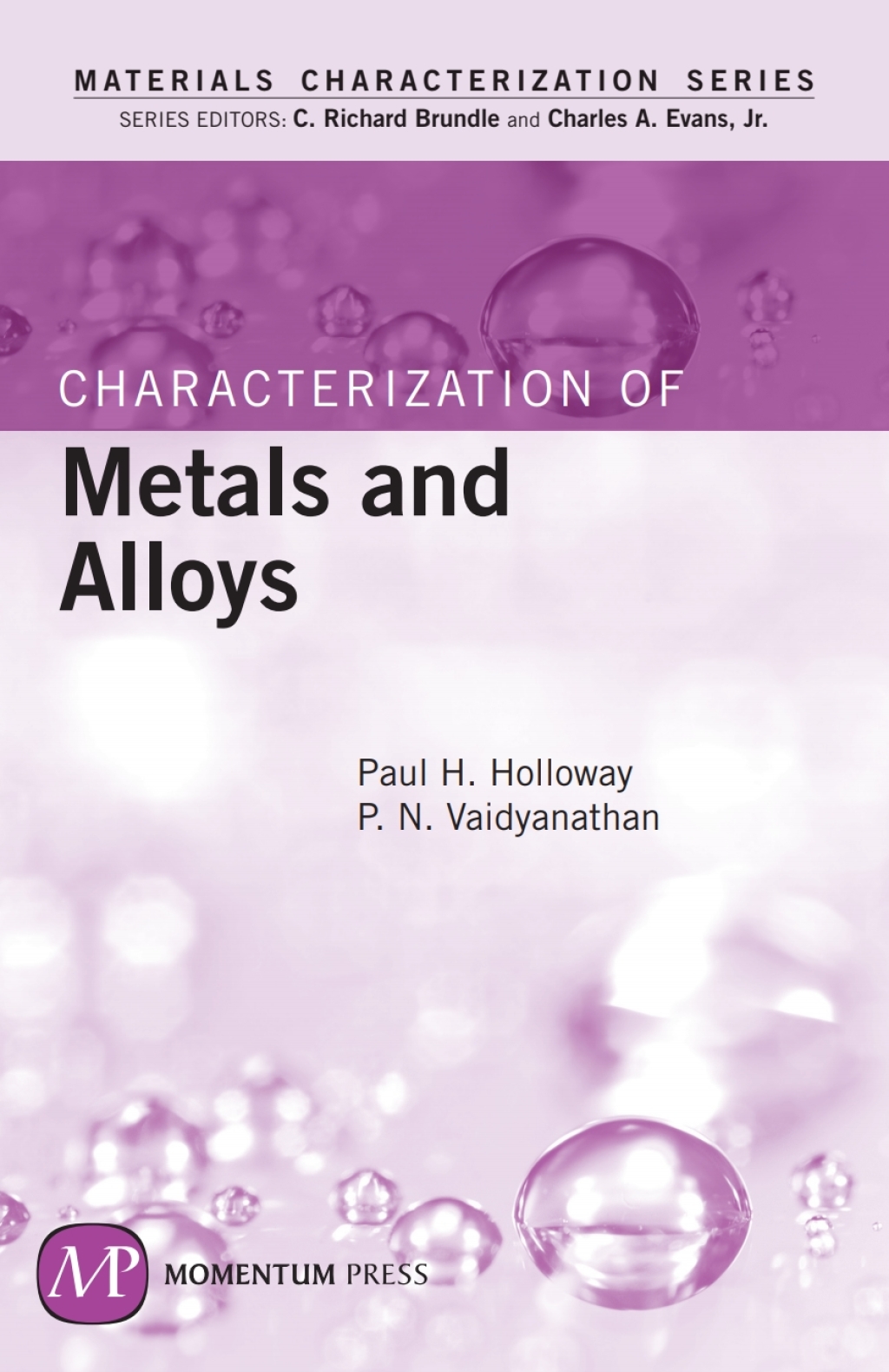 Characterization of Metals and Alloys