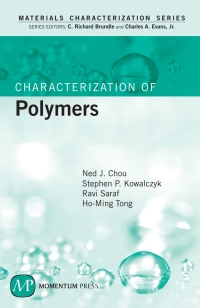 Cover image: Characterization of Polymers 9781606500538