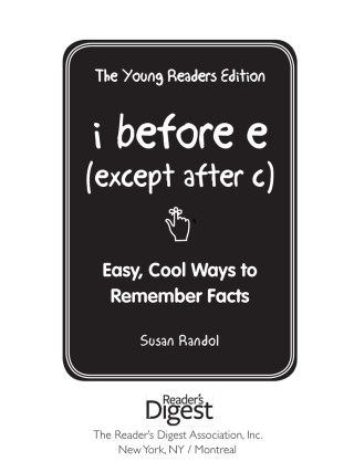 Cover image: I Before E (Except After C): The Young Readers Edition 9781606523483