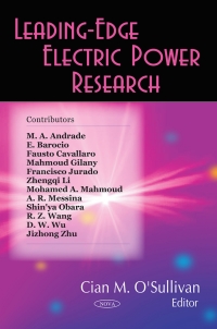 Cover image: Leading-Edge Electric Power Research 9781600219818