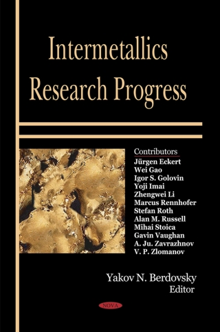 Imagen de portada: Intermetallics Research Progress 9781600219825