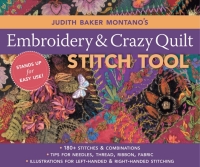 Immagine di copertina: Judith Baker Montano's Embroidery & Crazy Quilt Stitch Tool 9781571205339