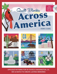 表紙画像: Quilt Blocks Across America 9781607053491