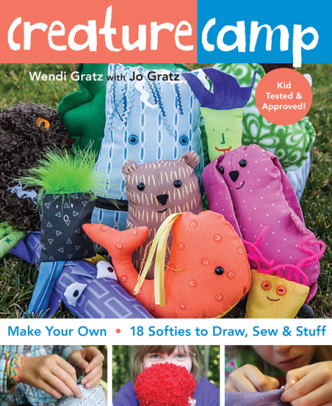 Creature Camp: Make Your Own • 18 Softies to Draw, Sew & Stuff - FULL INSTANT DOWNLOAD | PDF DOCX EPUB