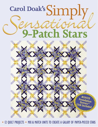 Cover image: Carol Doak's Simply Sensational 9-Patch Stars 9781571202840