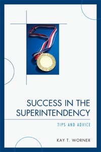 Titelbild: Success in the Superintendency 9781607090311