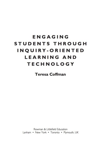 Titelbild: Engaging Students through Inquiry-Oriented Learning and Technology 1st edition 9781607090694