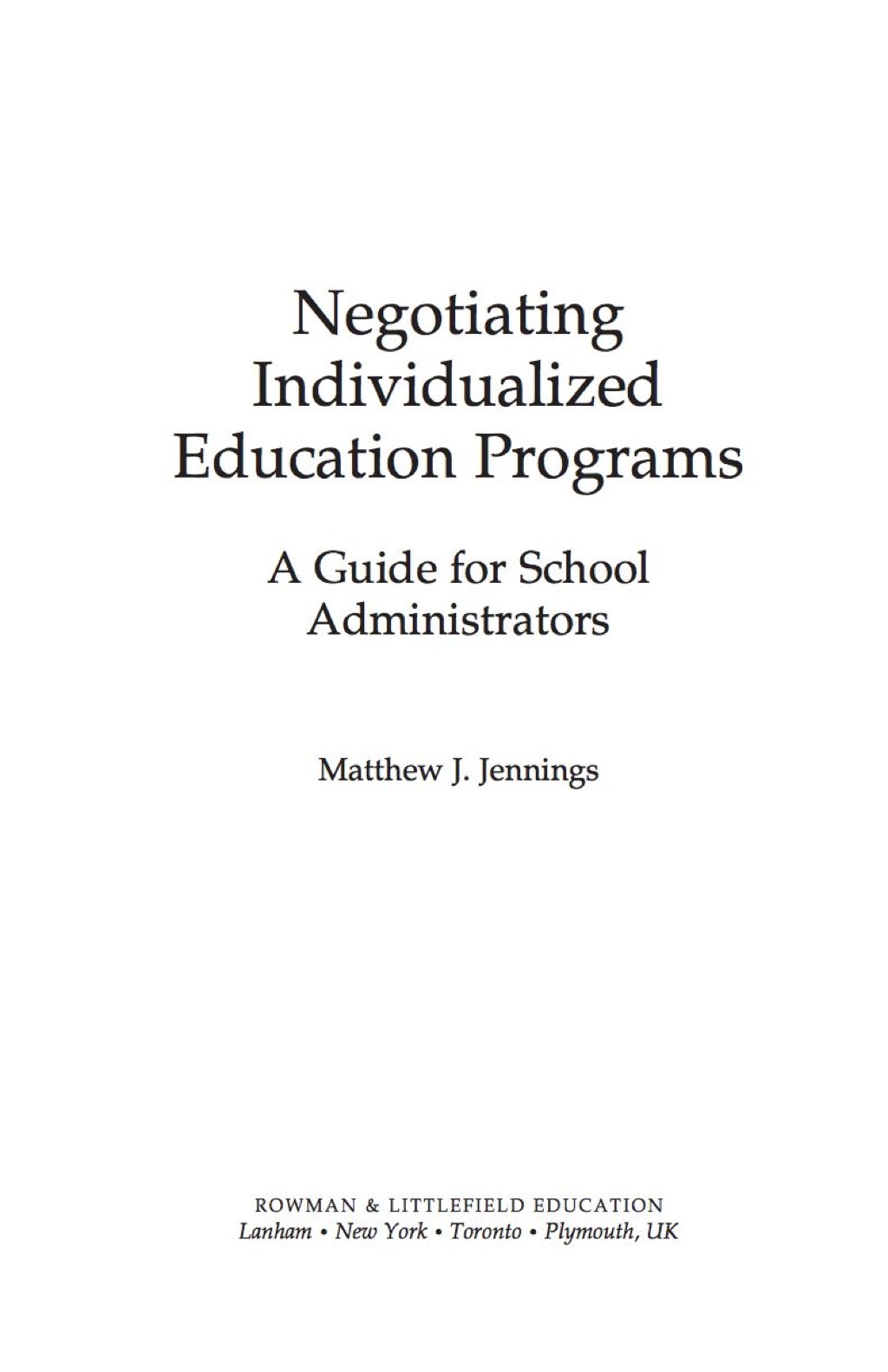 ISBN 9781578869930 product image for Negotiating Individualized Education Programs - 1st Edition (eBook Rental) | upcitemdb.com