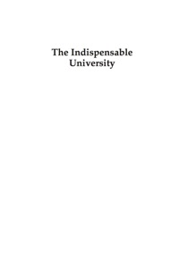 Cover image: The Indispensable University 9781607090793