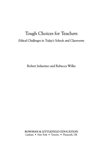 Omslagafbeelding: Tough Choices for Teachers 9781607090861