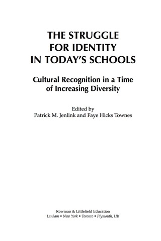 Imagen de portada: The Struggle for Identity in Today's Schools 9781607091066