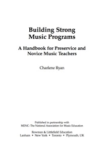 Cover image: Building Strong Music Programs 9781607091219