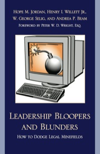 Cover image: Leadership Bloopers and Blunders 9781607091332