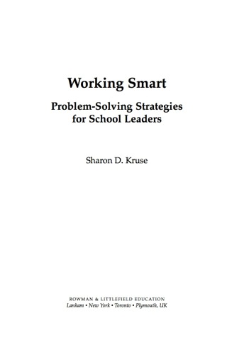 Cover image: Working Smart 9781607092445
