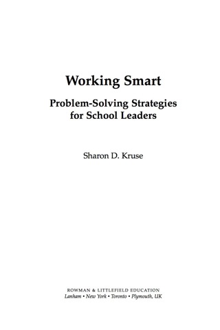 Cover image: Working Smart 9781607092452
