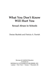 Cover image: What You Don't Know Will Hurt You 9781607092698