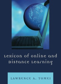 Cover image: Lexicon of Online and Distance Learning 9781607092834