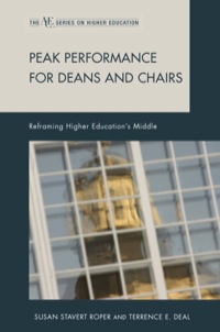 Cover image: Peak Performance for Deans and Chairs 9781607095361