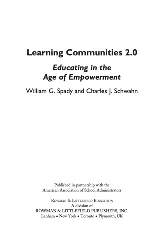 Cover image: Learning Communities 2.0 9781607096061