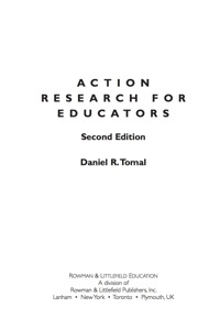 Imagen de portada: Action Research for Educators 2nd edition 9781607096467