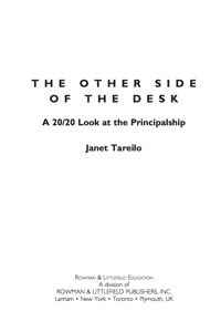 Titelbild: The Other Side of the Desk 9781607096641